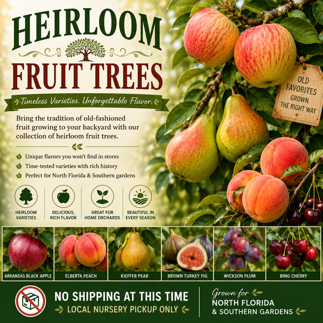 Heirloom Fruit Trees