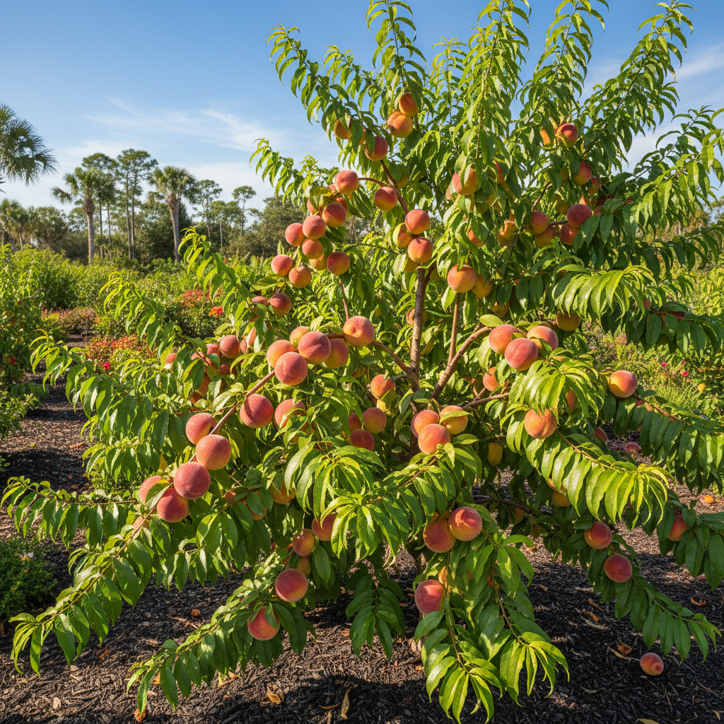 Low-Chill Peach Trees for North Florida