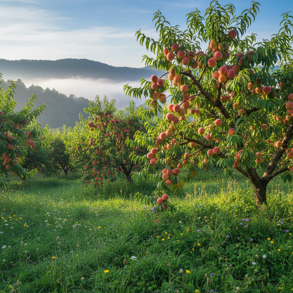 Peach Trees Better Suited for Cooler Climates