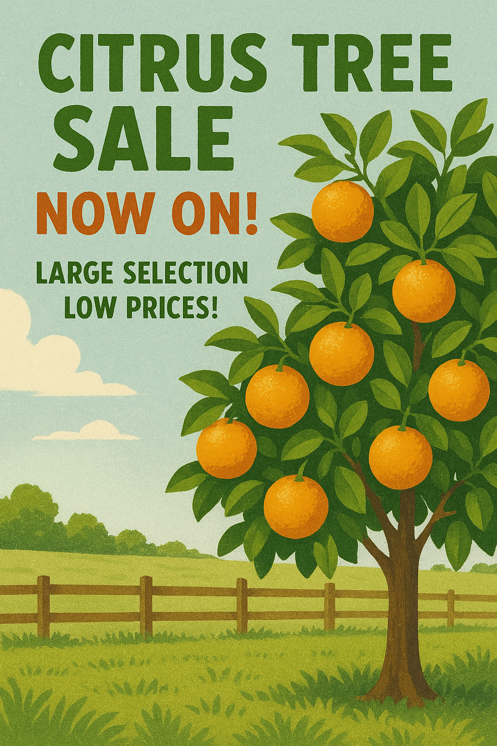 CTRUS TREE SALE
