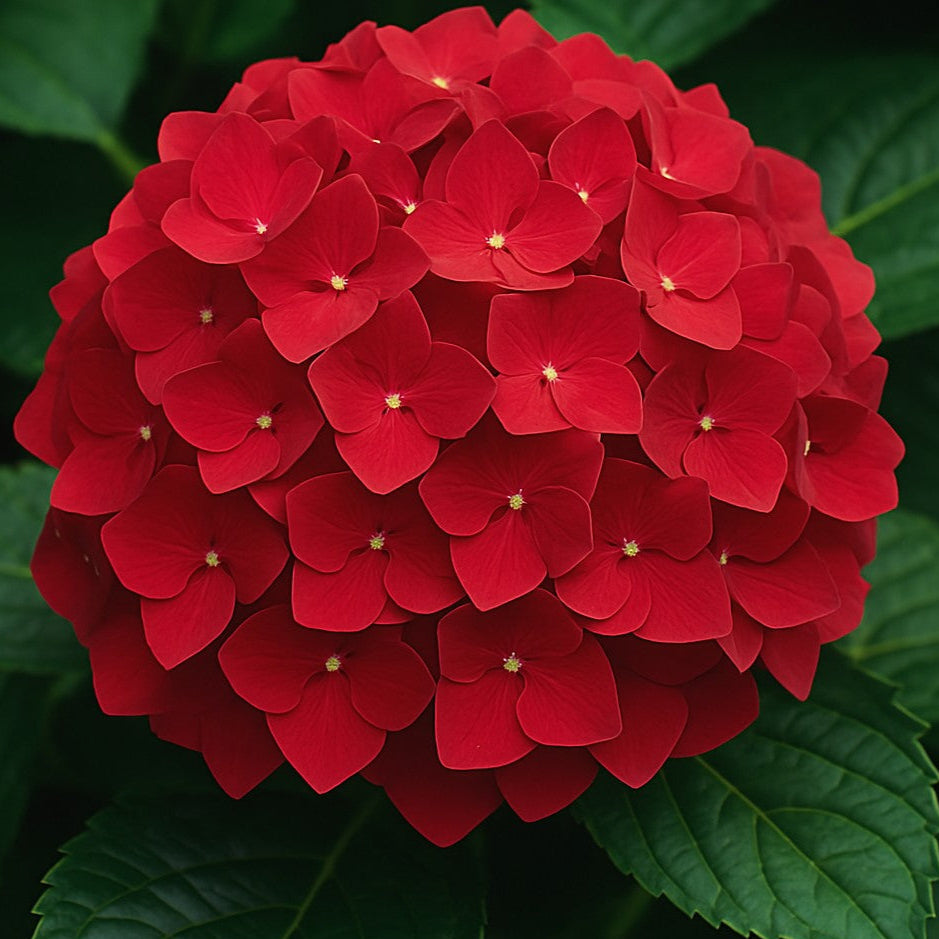 HYDRANGEA CARDINAL RED MACROPHILLA