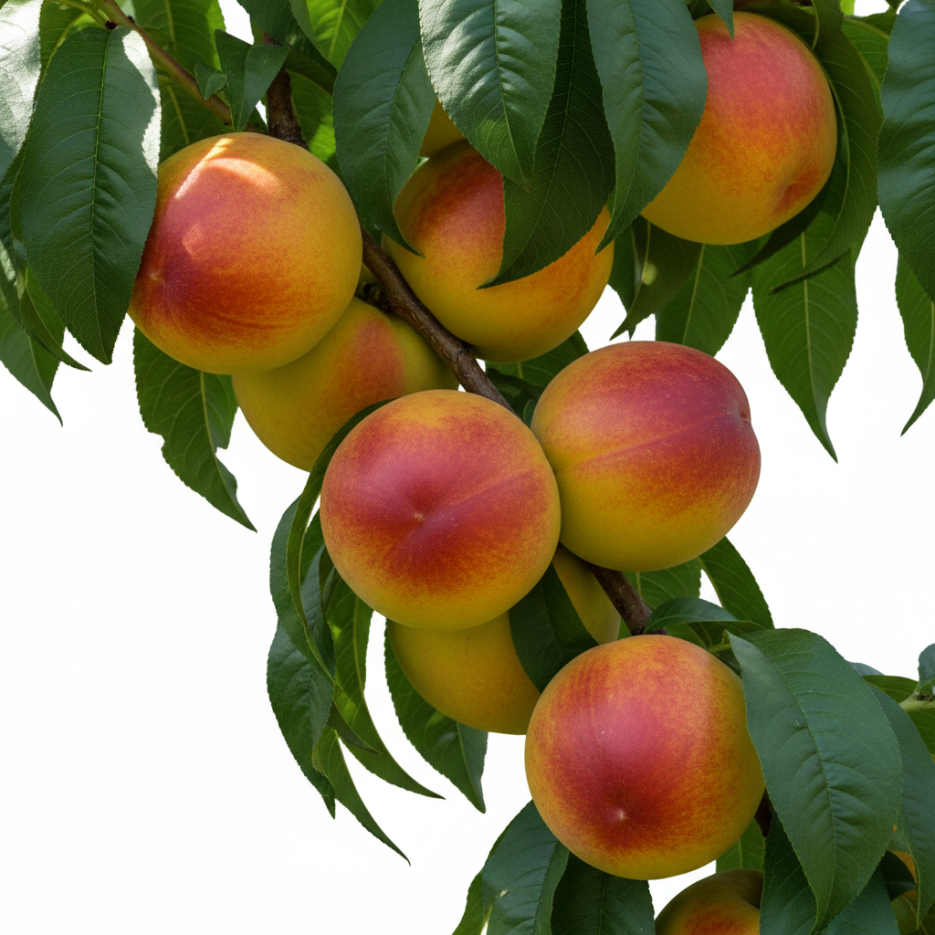 Suncoast Nectarine (Prunus persica var. nucipersica 'Suncoast') – Low-Chill Yellow-Flesh Nectarine Tree