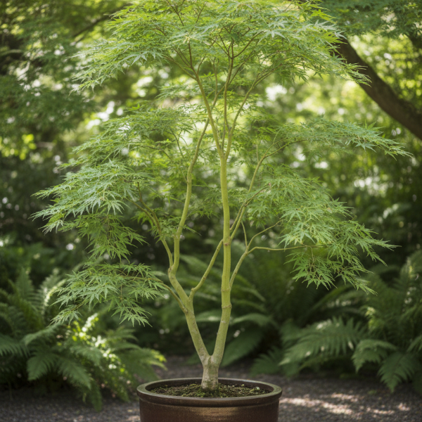 Aoyagi Japanese Maple Tree – Acer palmatum ‘Aoyagi’ – Green Bark Japanese Maple