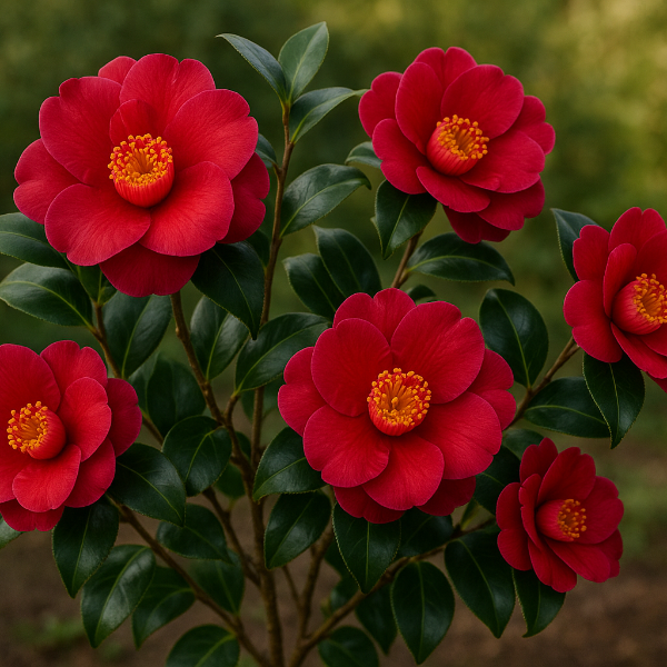 CAMELLIA RUBY OCTOBER