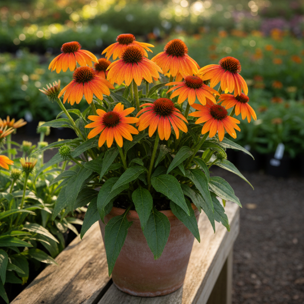 ECHINACEA ORANGE