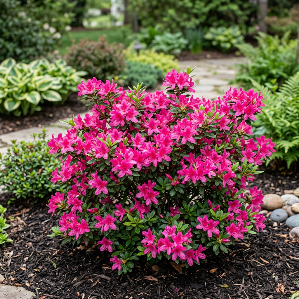 ENCORE AUTUMN STARBURST AZALEA
Coral Pink & White • Spring, Summer & Fall
Local Pickup • DeFuniak Springs, FL