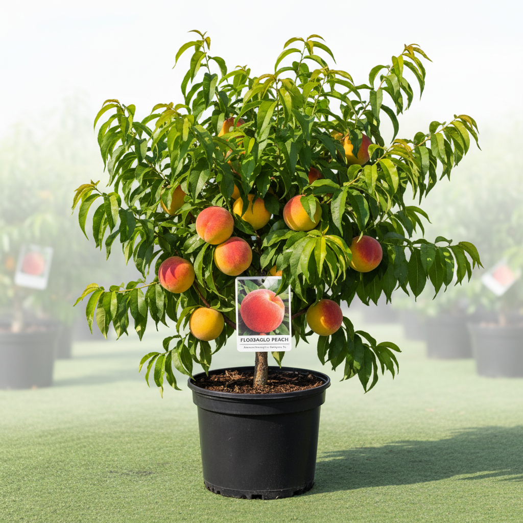 Flordaglo Peach Tree for sale at Advanced Nursery Growers in DeFuniak Springs Florida