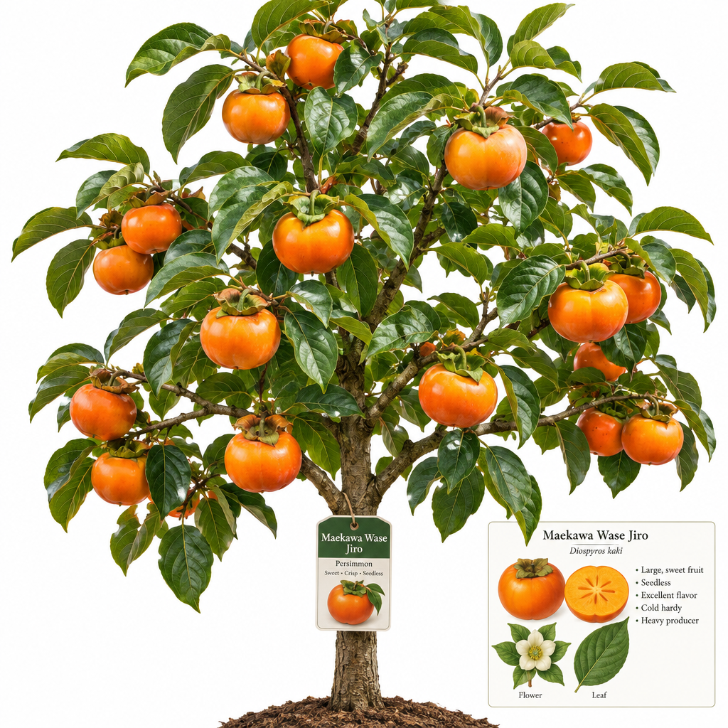 Maekawa Wase Jiro Persimmon Tree