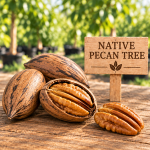 Native Pecan tree for sale at Advanced Nursery Growers in DeFuniak Springs, Florida