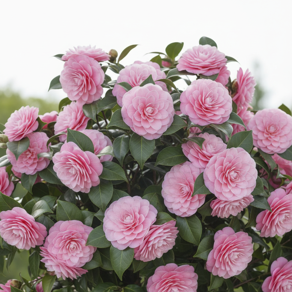CAMELLIA JAPONICA PINK PERFECTION