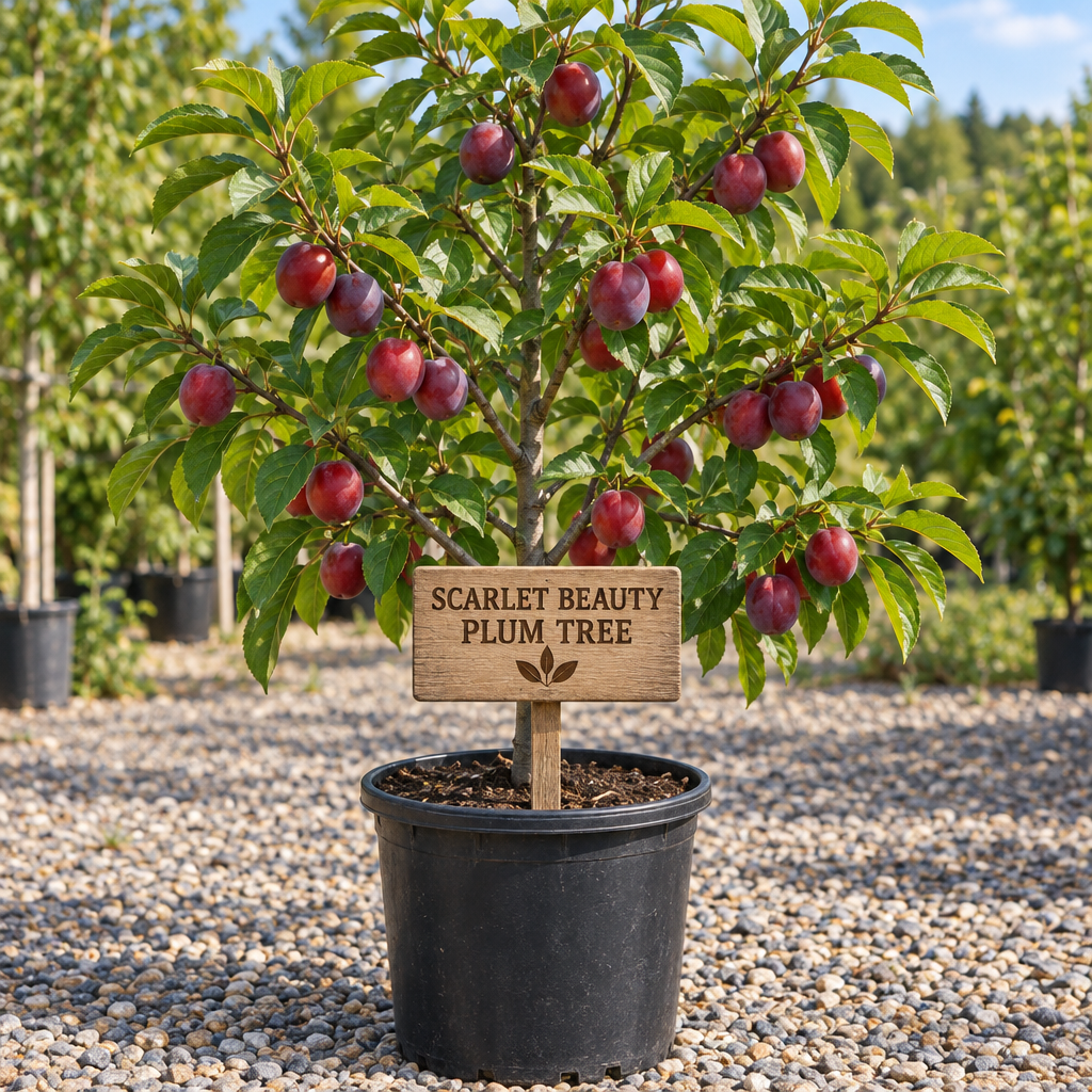 Scarlet Beauty Plum Tree