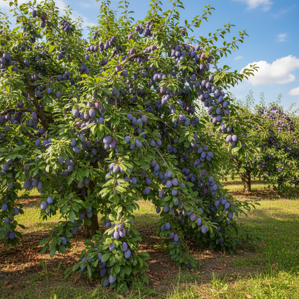 Stanley Plum Tree for sale at Advanced Nursery Growers in DeFuniak Springs Florida